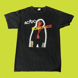 2009 acdc powerage tee 17x26in
